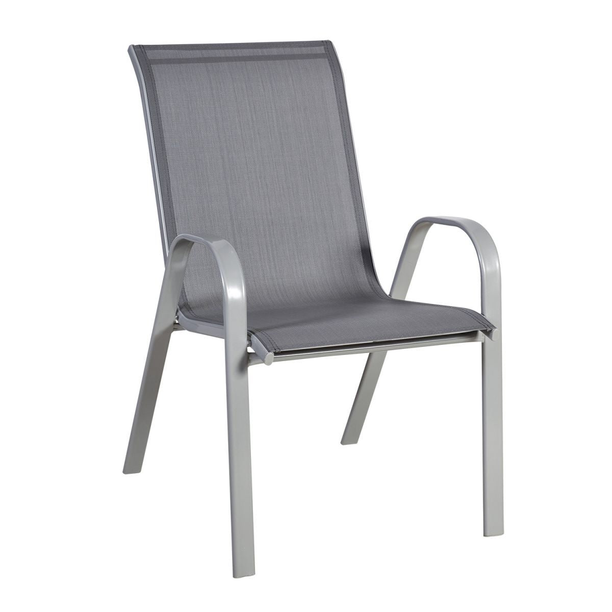 Garden Chair Bracknell | size: Width: 73cm, Height: 93cm | color: Gray | image: 1 | variant: 1000620