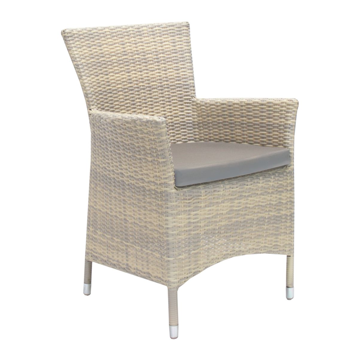 Garden Chair Didcot | size: Width: 61cm, Height: 86cm | color: Beige | image: 1 | variant: 1000634