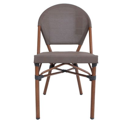 Garden Chair East Carlisle | size: Width: 47cm, Height: 81cm | color: Brown | image: 2 | variant: 1005176