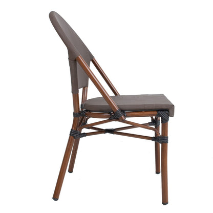 Garden Chair East Carlisle | size: Width: 47cm, Height: 81cm | color: Brown | image: 3 | variant: 1005176