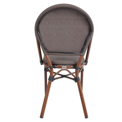 Garden Chair East Carlisle | size: Width: 47cm, Height: 81cm | color: Brown | image: 4 | variant: 1005176
