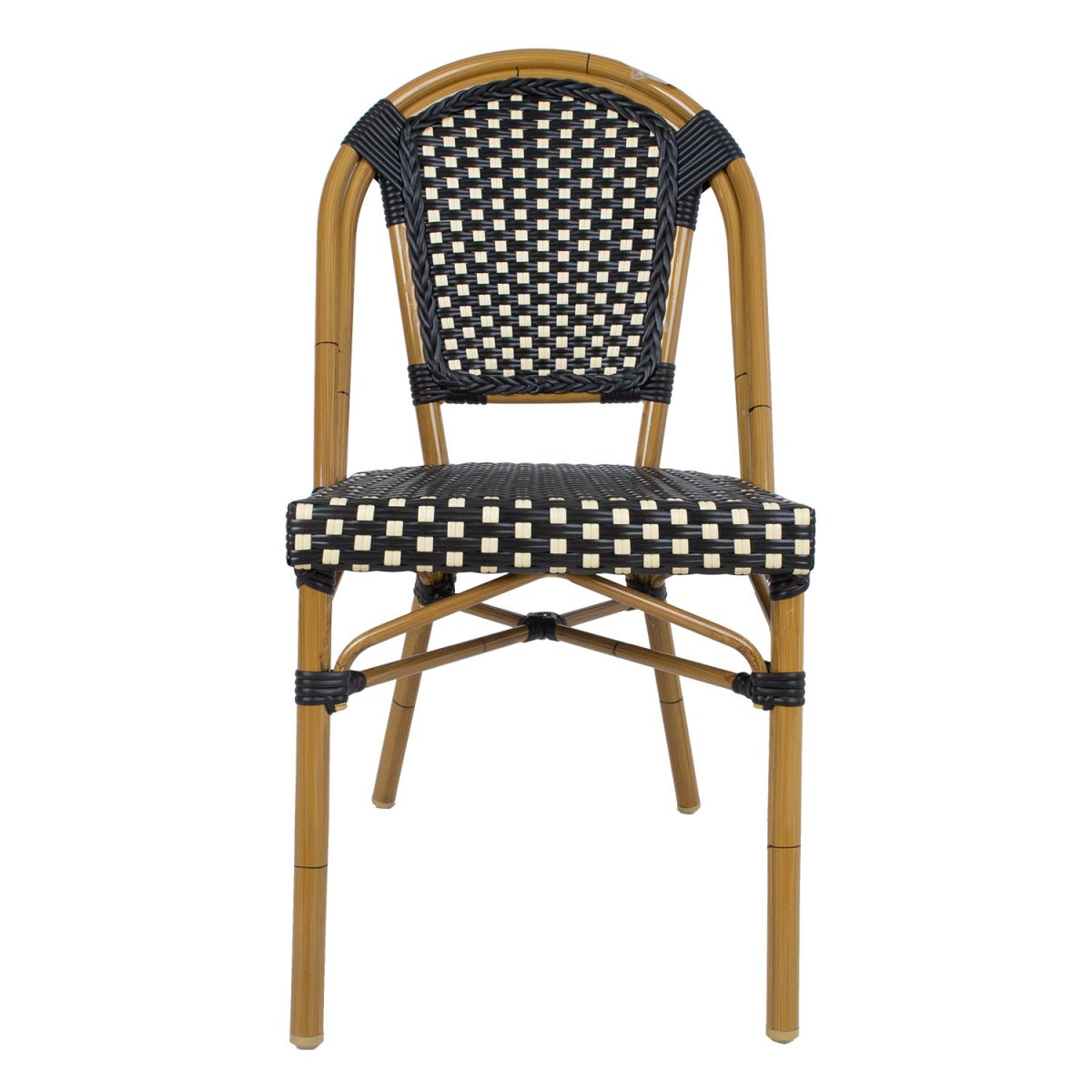 Garden Chair East Carlisle | size: Width: 47cm, Height: 88cm | color: Black | image: 2 | variant: 1005175