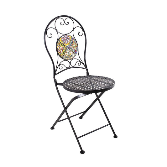 Garden Chair East Colchester | size: Width: 38cm, Height: 93cm | color: Black | image: 1 | variant: 1004785