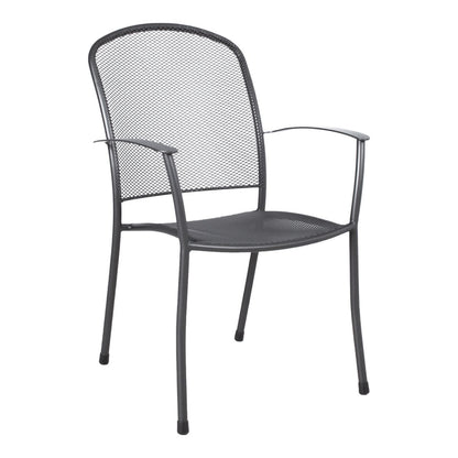 Garden Chair East Godalming | size: Width: 63cm, Height: 90cm | color: Gray | image: 0 | variant: 1005183