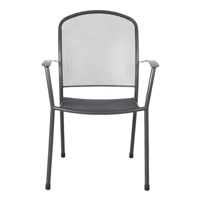 Garden Chair East Godalming | size: Width: 63cm, Height: 90cm | color: Gray | image: 3 | variant: 1005183