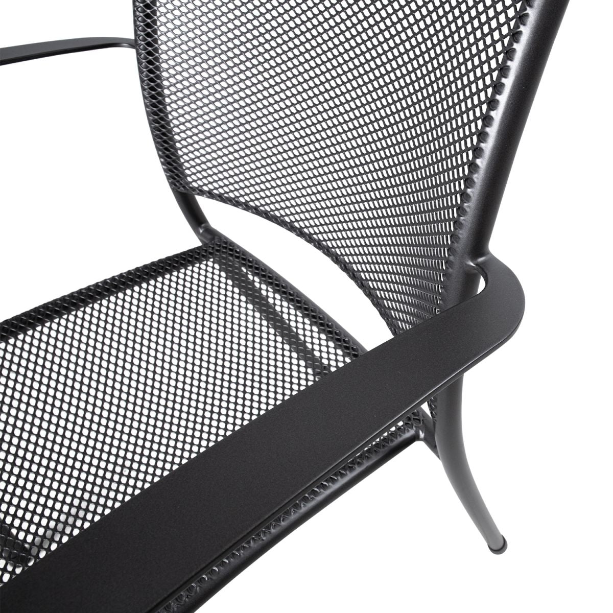 Garden Chair East Godalming | size: Width: 63cm, Height: 90cm | color: Gray | image: 4 | variant: 1005183