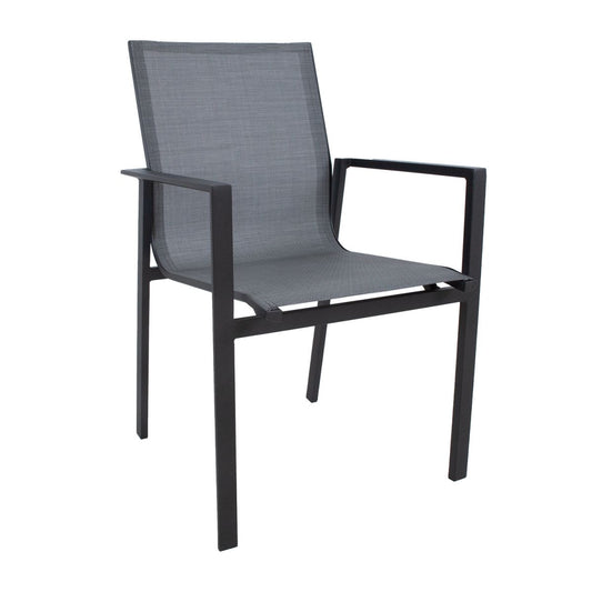 Garden Chair East Haslemere | size: Width: 58cm, Height: 90cm | color: Gray | image: 1 | variant: 1005174