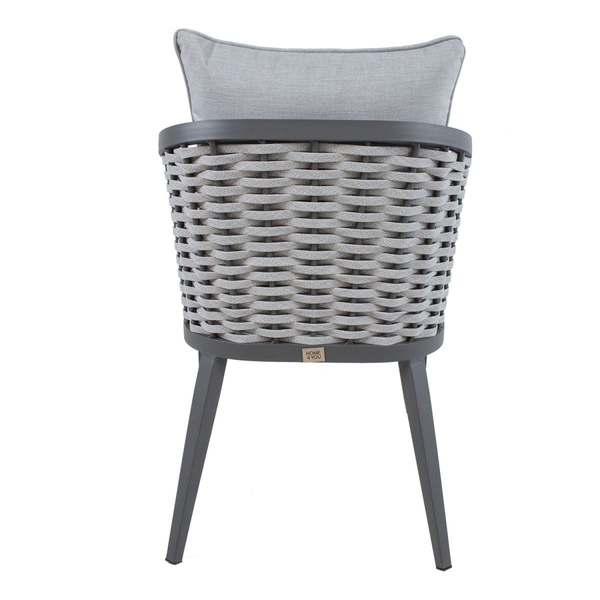 Garden Chair East Newbury | size: Width: 55cm, Height: 76cm | color: Gray | image: 5 | variant: 1005181