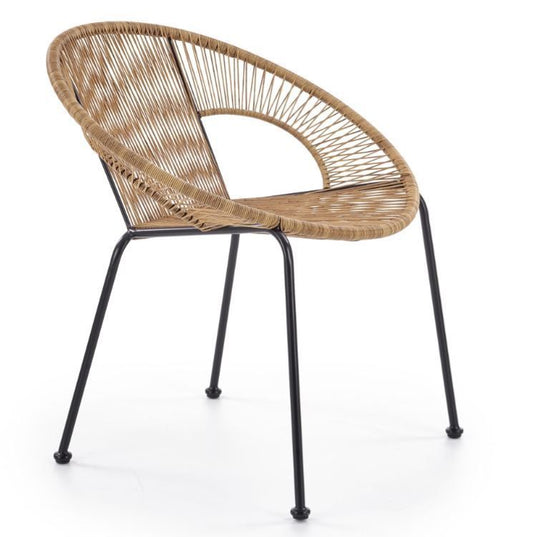 Garden Chair East Novara | size: Width: 69cm, Height: 74cm | color: Brown | image: 1 | variant: 1006581