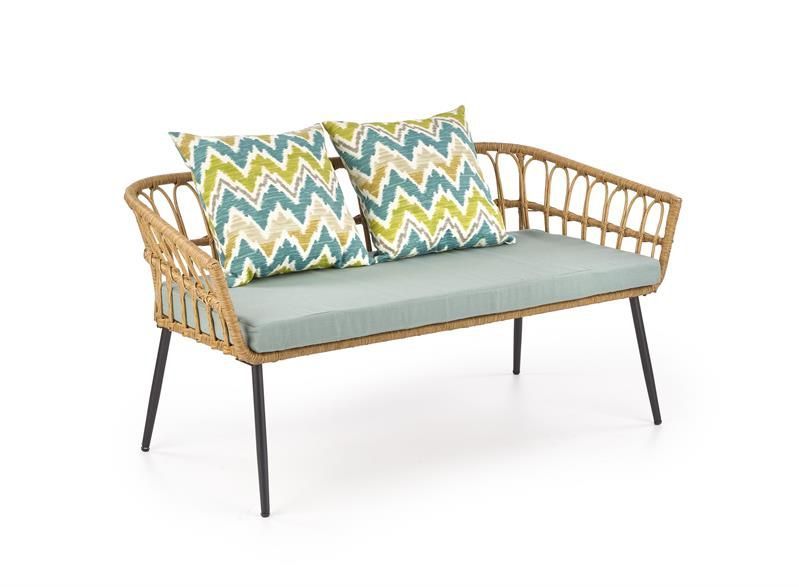 Garden Chair Gardena 1 | size: Width: 140cm, Height: 71cm | color: Brown | image: 1 | variant: 1010525