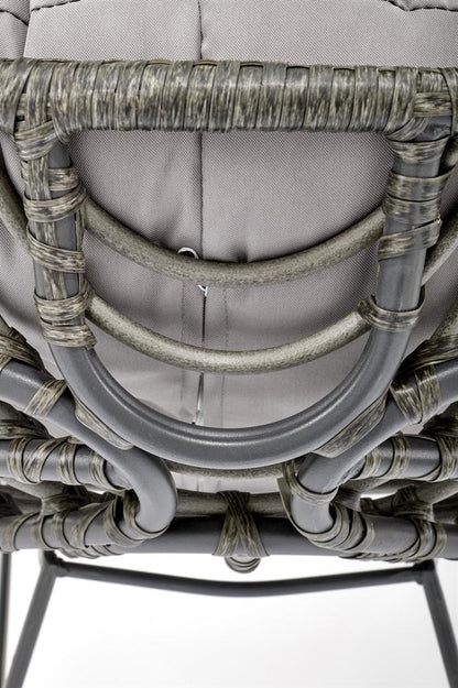 Garden Chair West Ledbury | size: Width: 74cm, Height: 76cm, Depth: 69cm | color: Gray | image: 6 | variant: 1007344