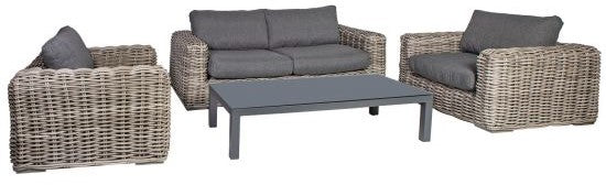 Garden Furniture Set East Alnwick | color: Gray | image: 1 | variant: 1004849
