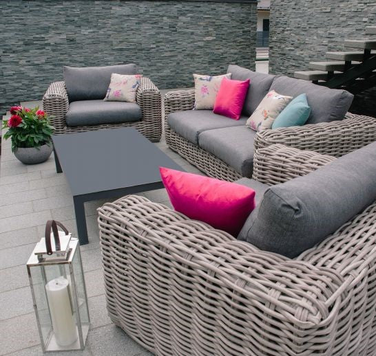 Garden Furniture Set East Alnwick | color: Gray | image: 4 | variant: 1004849