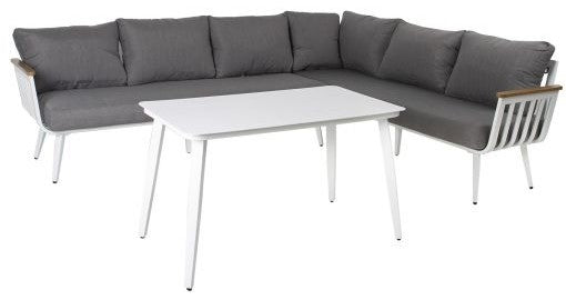 Garden Furniture Set East Braemar | color: White | image: 1 | variant: 1004841