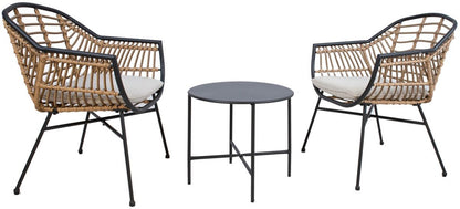 Garden Furniture Set East Ebbw Vale | color: Brown/Black | image: 1 | variant: 1005643