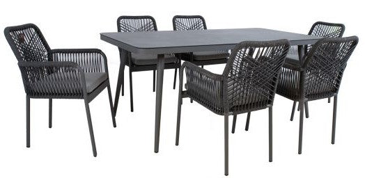 Garden Furniture Set East Holywell | color: Gray | image: 1 | variant: 1005553
