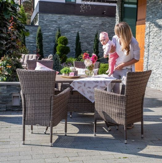 Garden Furniture Set East Newport | color: Brown | image: 2 | variant: 1004824