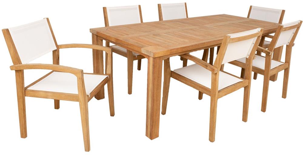 Garden Furniture Set East St Davids | color: Oak | image: 2 | variant: 1006166