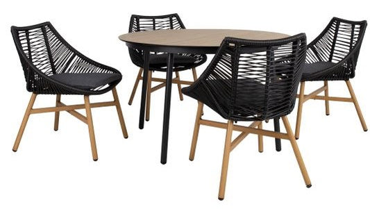 Garden Furniture Set Helsinki 1 | color: Black | image: 1 | variant: 1012156