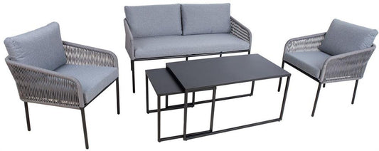 Garden Furniture Set Levine | color: Black/Grey | image: 1 | variant: 1016848
