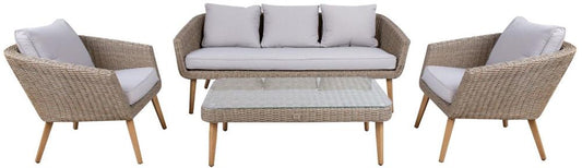 Garden Furniture Set Norway 1 | color: Brown/Grey | image: 1 | variant: 1016850