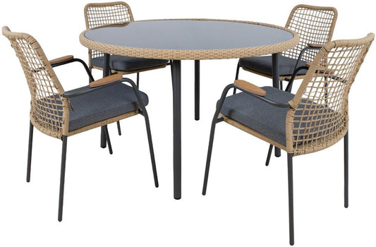 Garden Furniture Set Prussia | color: Beige/Grey | image: 1 | variant: 1016852