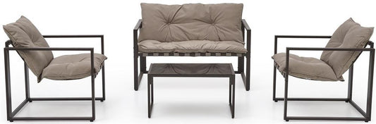 Garden Furniture Set Shark | color: Beige/Black | image: 1 | variant: 1012929