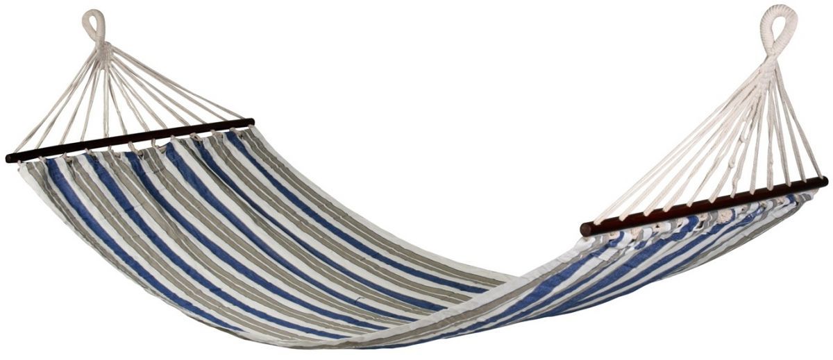 Garden Hammock Riina | color: White/Grey/Blue | image: 0 | variant: 1002821