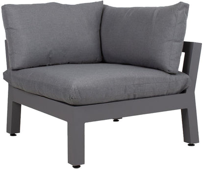 Garden Modular Sofa East Slough | size: Width: 93cm, Height: 66cm, Depth: 83cm | color: Gray | image: 3 | variant: 1006245