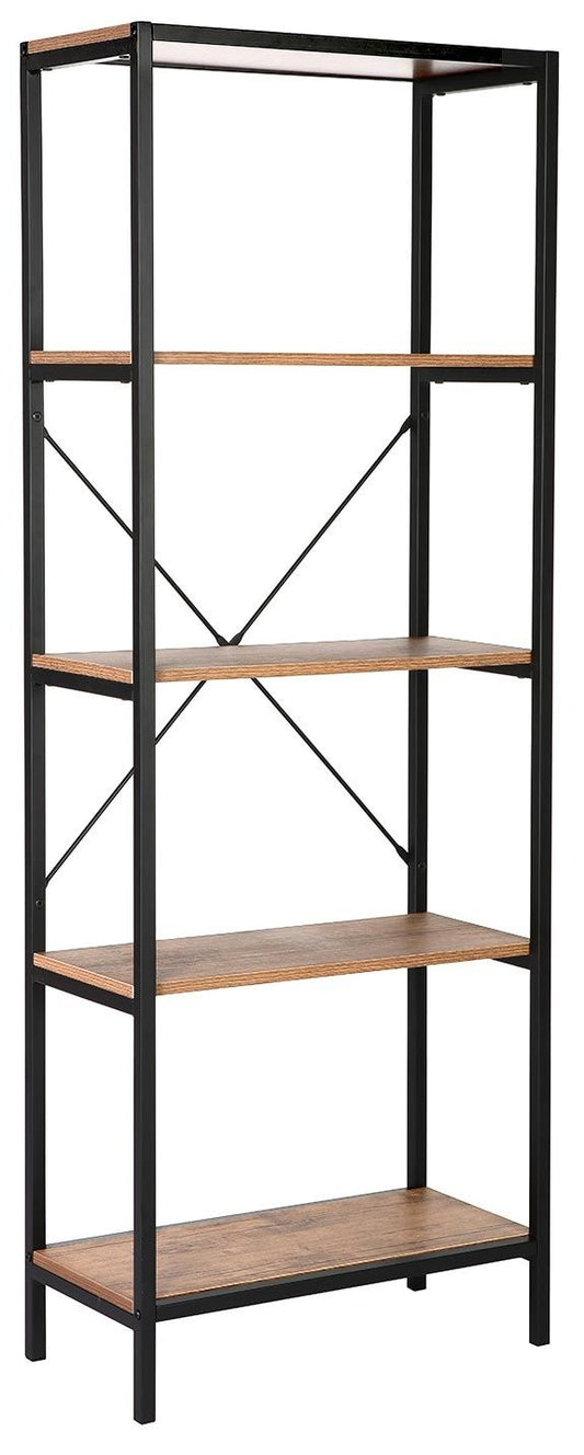 Garden Shelf East Tourcoing | size: Width: 60cm, Height: 165cm | color: Black | image: 0 | variant: 1006463