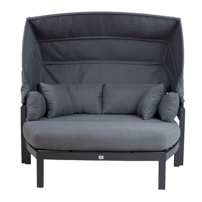 Garden Sofa East Peebles | size: Length: 182cm, Height: 72.5cm, Depth: 82cm | color: Gray | image: 3 | variant: 1005591