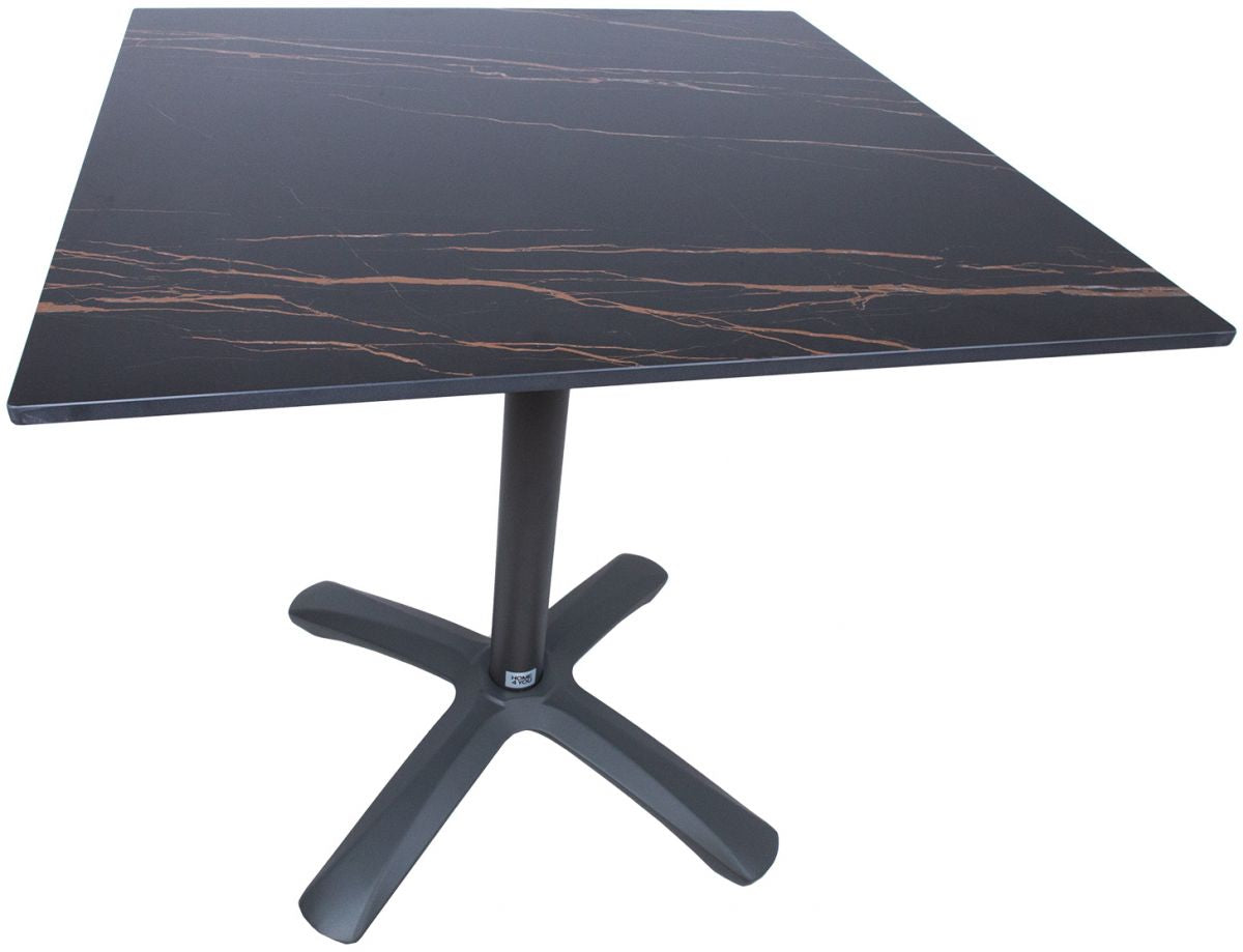 Garden Table East Cwmbran | size: Length: 70cm, Width: 70cm, Height: 72cm | color: Gray | image: 2 | variant: 1005619