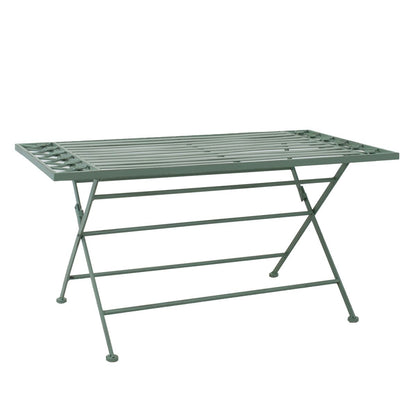 Garden Table East Salisbury | size: Length: 100cm, Width: 50cm, Height: 49cm | color: Green | image: 1 | variant: 1004879