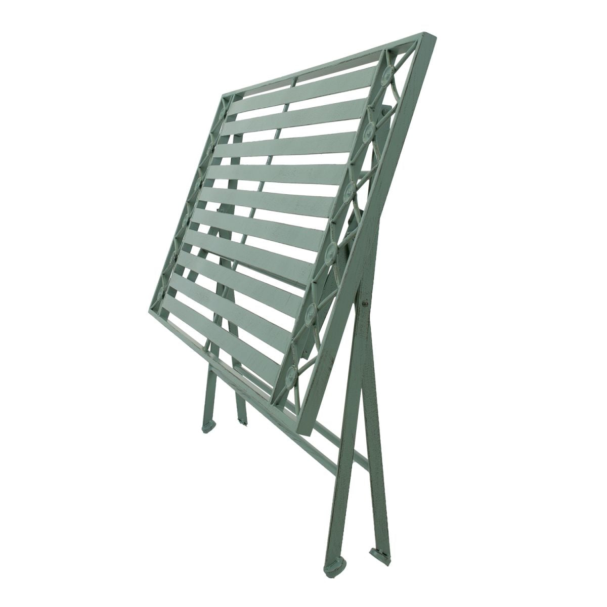 Garden Table East Salisbury | size: Length: 100cm, Width: 50cm, Height: 49cm | color: Green | image: 4 | variant: 1004879