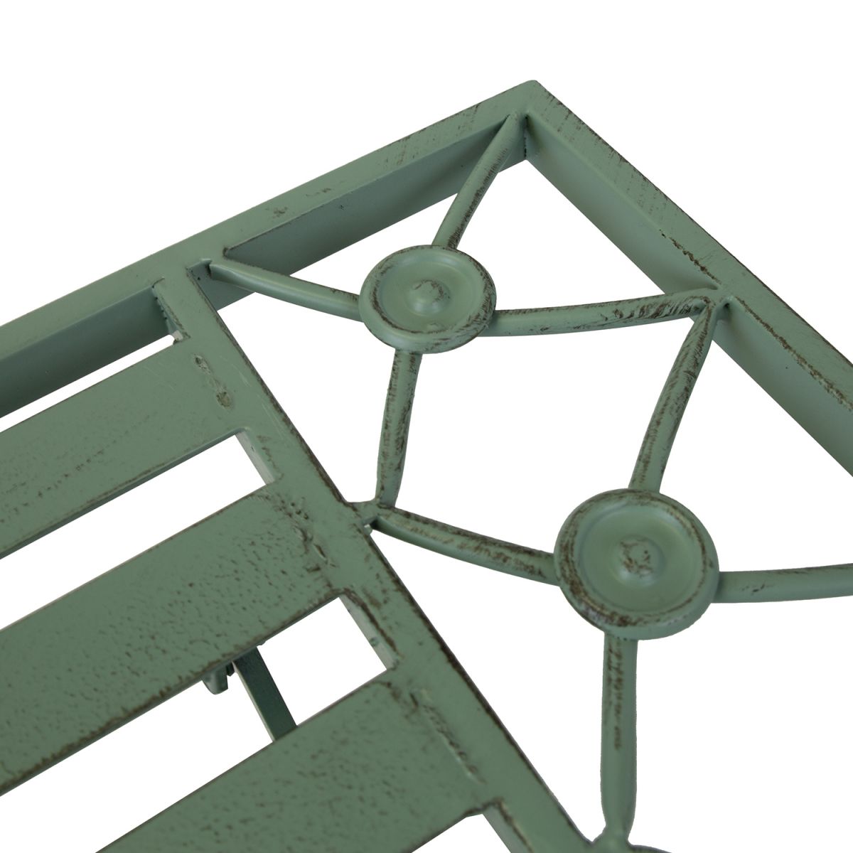 Garden Table East Salisbury | size: Length: 100cm, Width: 50cm, Height: 49cm | color: Green | image: 5 | variant: 1004879