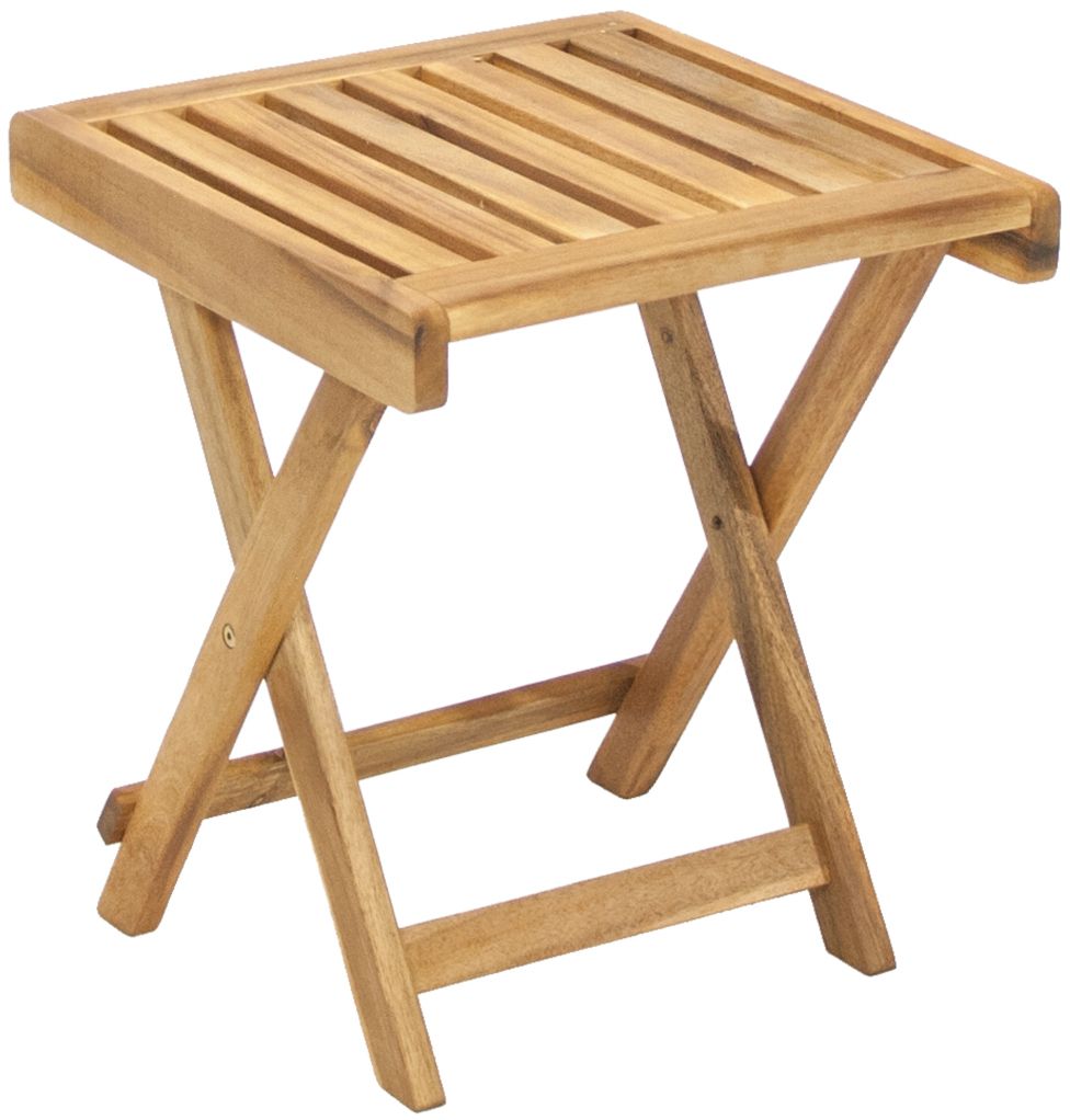 Garden Table Finlay 4 | size: Length: 40cm, Width: 40cm, Height: 40cm | color: Brown | image: 1 | variant: 1012241