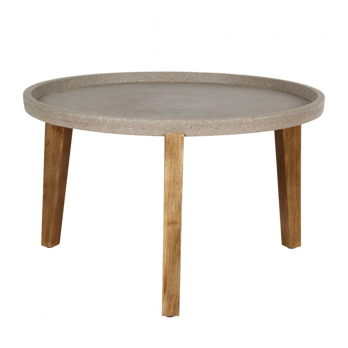 Garden Table Norton | size: Length: 73cm, Width: 73cm, Height: 48cm, Diameter: 73cm | color: Brown | image: 1 | variant: 1004878
