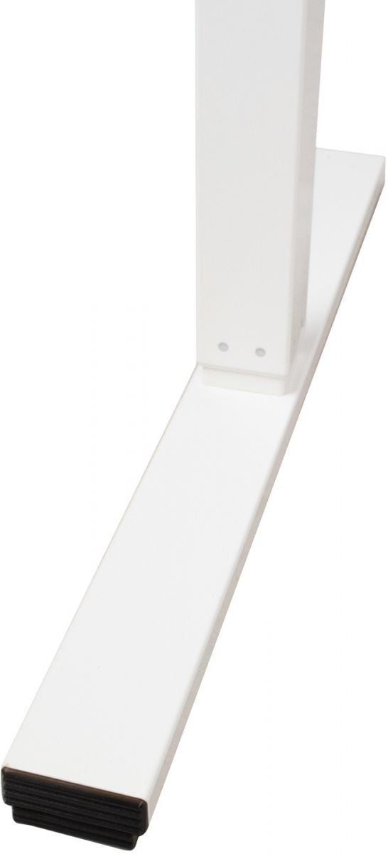 Height Adjustable Desk Ergo | size: Length: 60cm, Width: 120cm, Height: 121cm | color: Oak / White | image: 4 | variant: 1006246