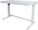Height Adjustable Desk Ergo | size: Length: 60cm, Width: 120cm, Height: 121cm | color: White / White | image: 0 | variant: 1006245