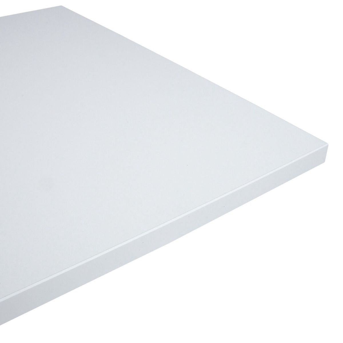 Height Adjustable Desk Penarth | size: Length: 80cm, Width: 140cm, Height: 121cm | color: White / Gray | image: 1 | variant: 1001475