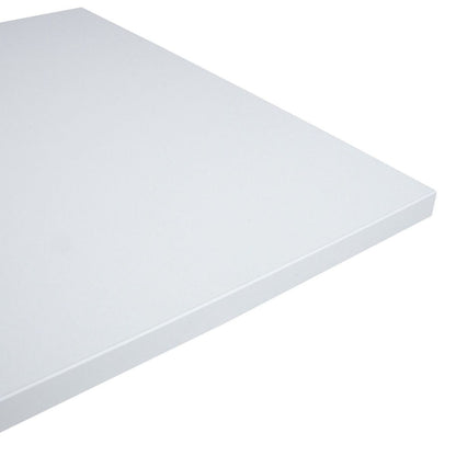 Height Adjustable Desk Penarth | size: Length: 80cm, Width: 140cm, Height: 121cm | color: White / Gray | image: 1 | variant: 1001475