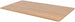 Height Adjustable Desk Top Bologna | size: Length: 120cm, Width: 60cm | color: Brown | image: 0 | variant: 1001720