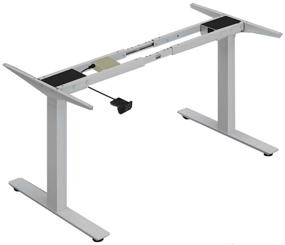 Height Adjustable Table Legs Oslo | color: Gray | image: 0 | variant: 1007031
