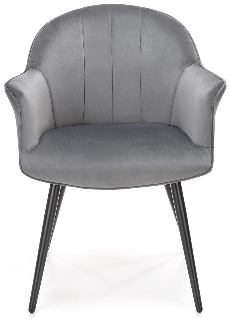 Kitchen Chair Algiers | size: Width: 67cm, Height: 84cm, Depth: 62cm | color: Gray | image: 5 | variant: 1002432