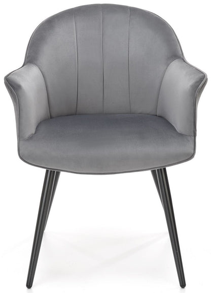 Kitchen Chair Algiers | size: Width: 67cm, Height: 84cm, Depth: 62cm | color: Gray | image: 5 | variant: 1002432