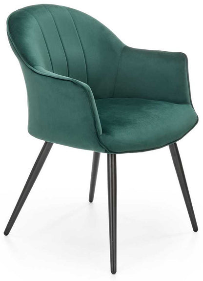 Kitchen Chair Algiers | size: Width: 67cm, Height: 84cm, Depth: 62cm | color: Green | image: 1 | variant: 1002431