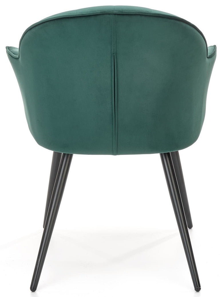 Kitchen Chair Algiers | size: Width: 67cm, Height: 84cm, Depth: 62cm | color: Green | image: 2 | variant: 1002431