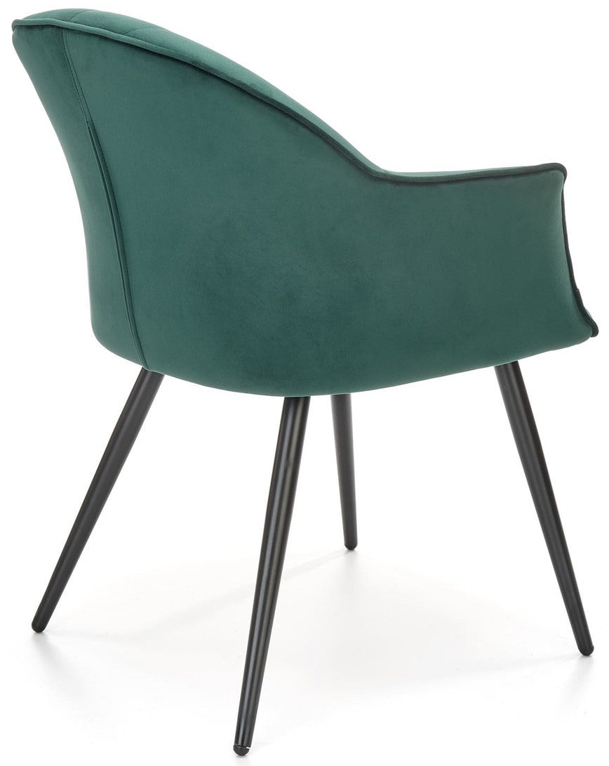 Kitchen Chair Algiers | size: Width: 67cm, Height: 84cm, Depth: 62cm | color: Green | image: 4 | variant: 1002431