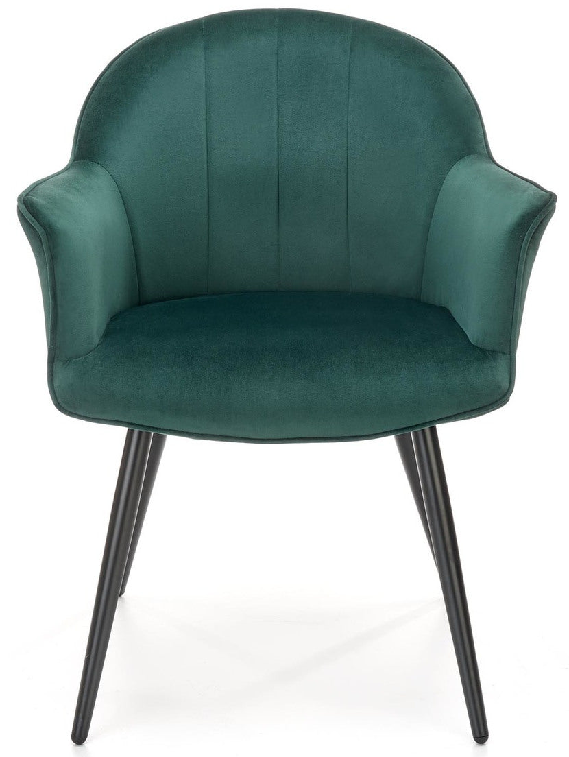 Kitchen Chair Algiers | size: Width: 67cm, Height: 84cm, Depth: 62cm | color: Green | image: 5 | variant: 1002431