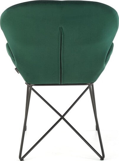 Kitchen Chair Amman | size: Width: 57cm, Height: 82cm, Depth: 62cm | color: Green | image: 3 | variant: 1002420